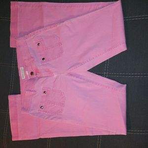Womens Tommy Hilfiger Pink Corduroy Pants Sz 3